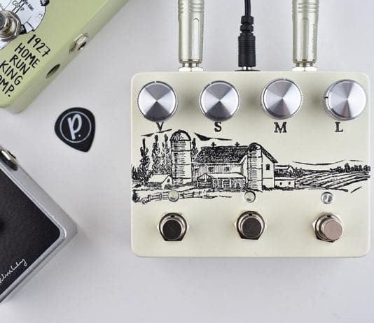 Pedal-para-guitarra-da-Farm-Pedals-Farmhouse-Compressor-e-Overdrive